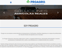 Tablet Screenshot of pro-agro.com.mx